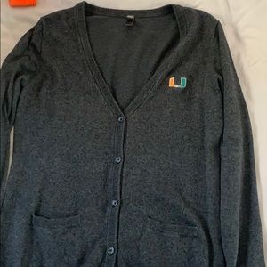 University of Miami Cardigan